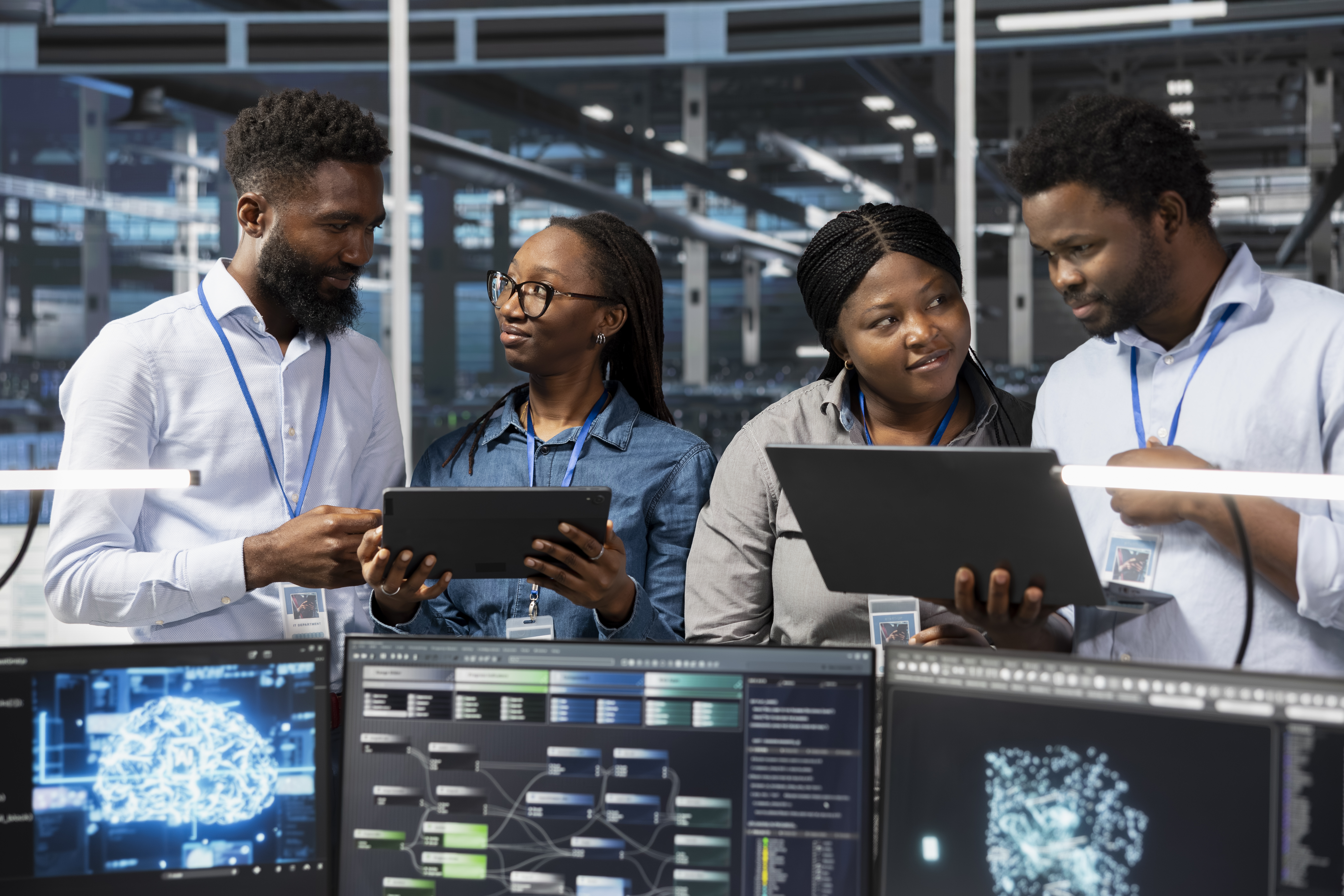 IT solutions and security dashboard